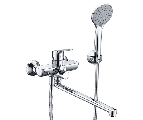 Смеситель для ванны с длинным изливом WasserKRAFT Lippe 4502L