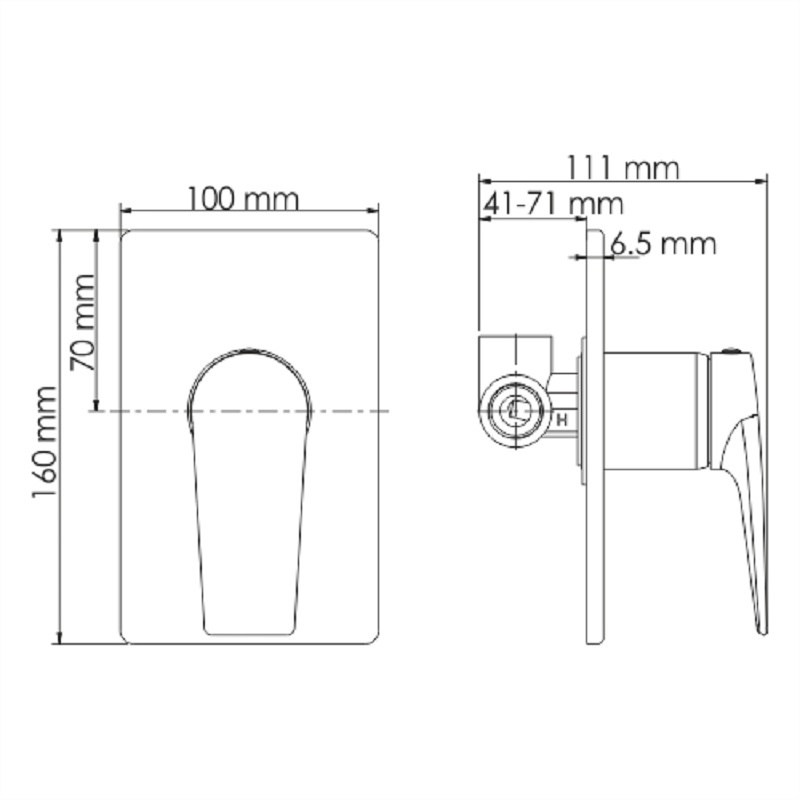 Гигиенический душ со смесителем WasserKRAFT А55094, матовое золото