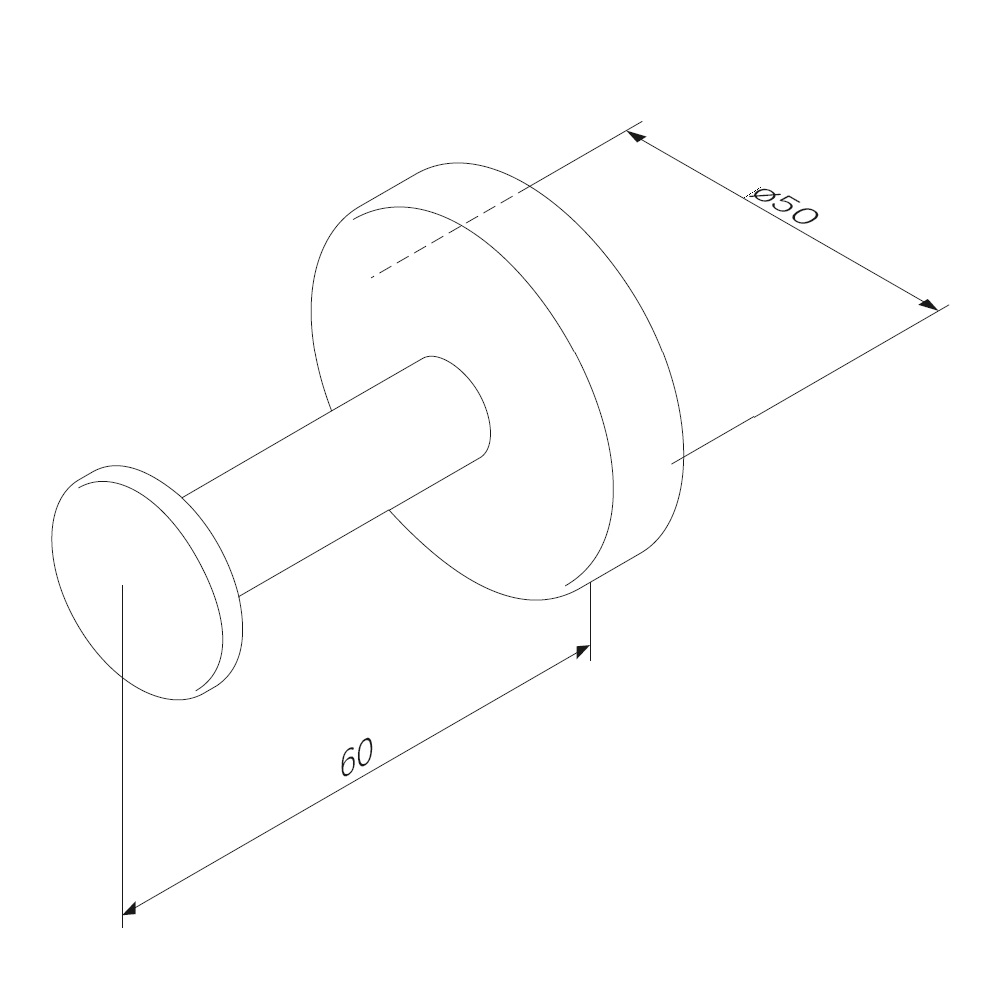 Крючок для халата Am.Pm Inspire 2.0 A50A35822