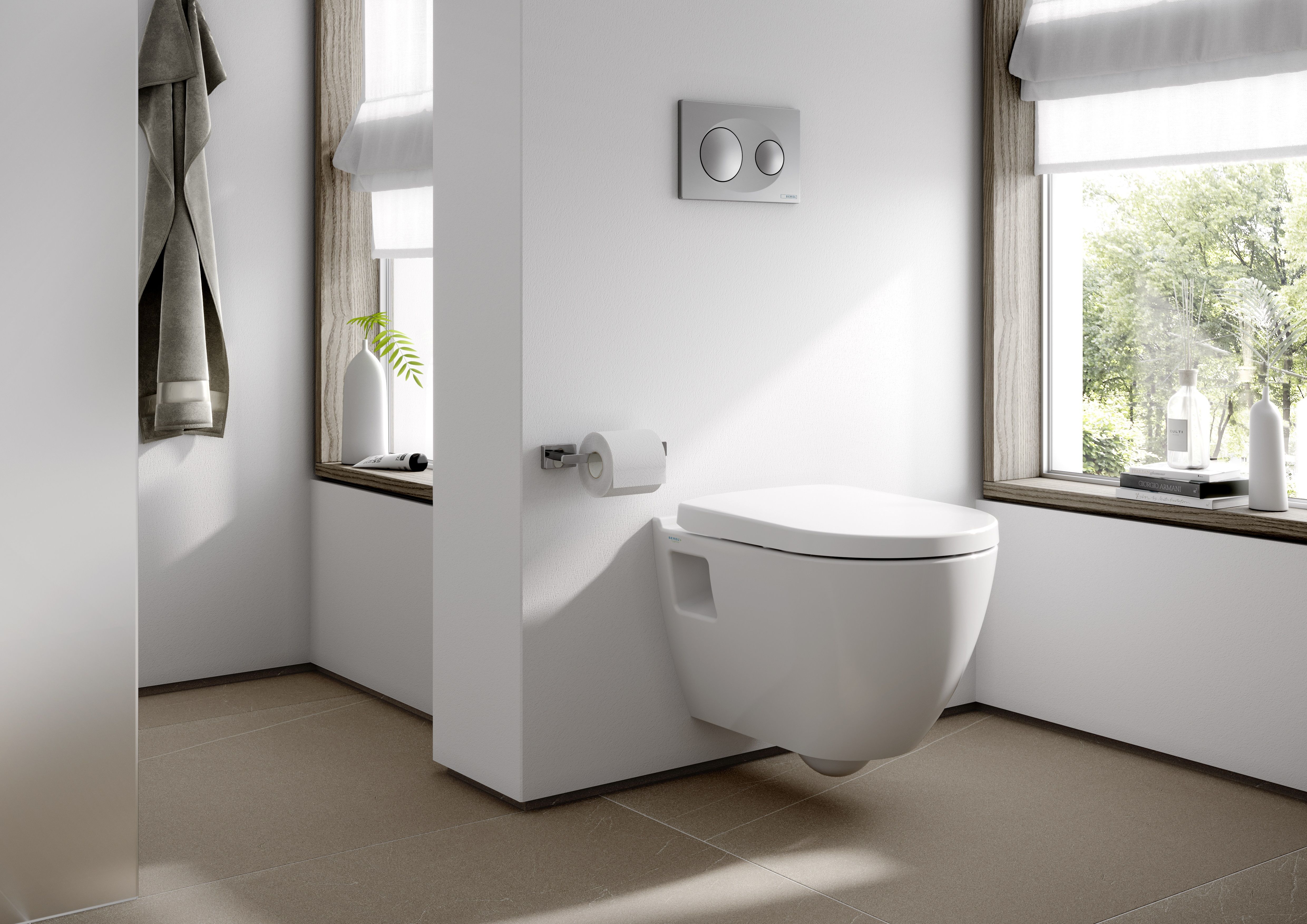 Подвесной унитаз Serel Smart SM12SL