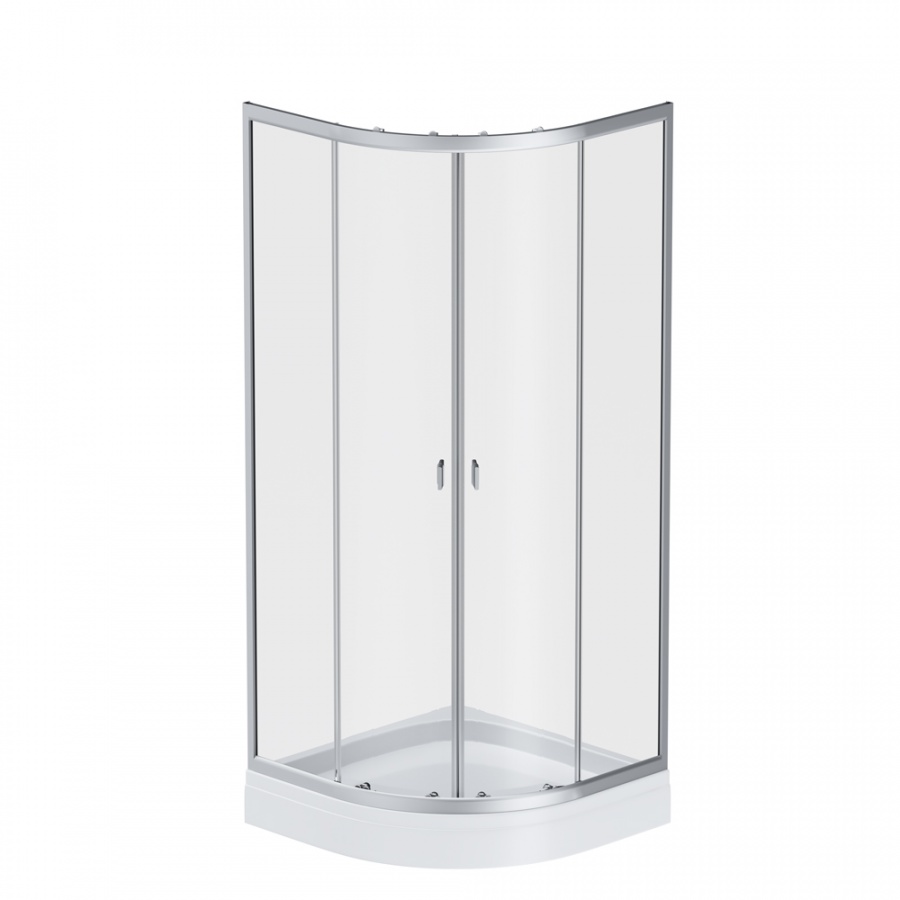 Душевой уголок с поддоном (80х80) Am.Pm X-Joy Twin Slide W88E-205-080MT