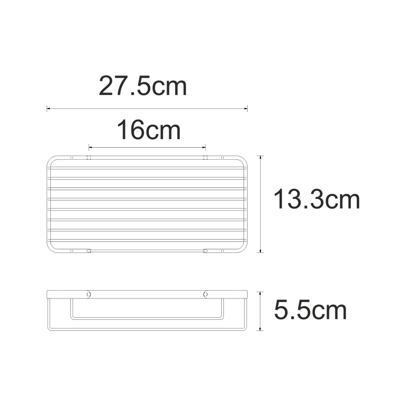 Полка корзина WasserKRAFT K-722W