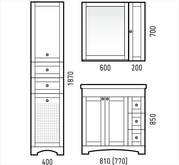 Пенал Corozo Техас 40 SD-00000340