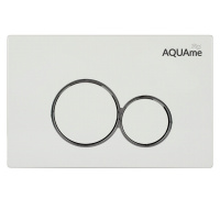 Клавиша смыва AQUAme AQM4101W белый