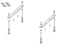 Ножки к ванне RIHO UNIVERSAL 207093