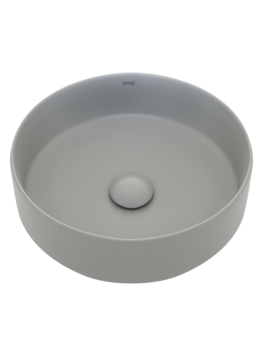 Раковина накладная (35,5x35,5) AQUAme AQM5012MFG