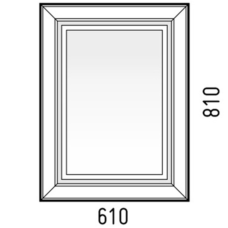 Зеркало (61х81) Corozo Классика SD-00000967