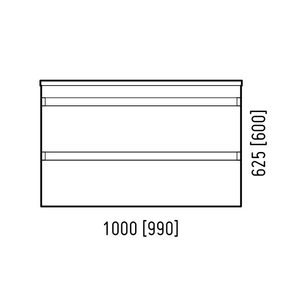 Тумба подвесная Corozo Алабама 100 SD-00000909