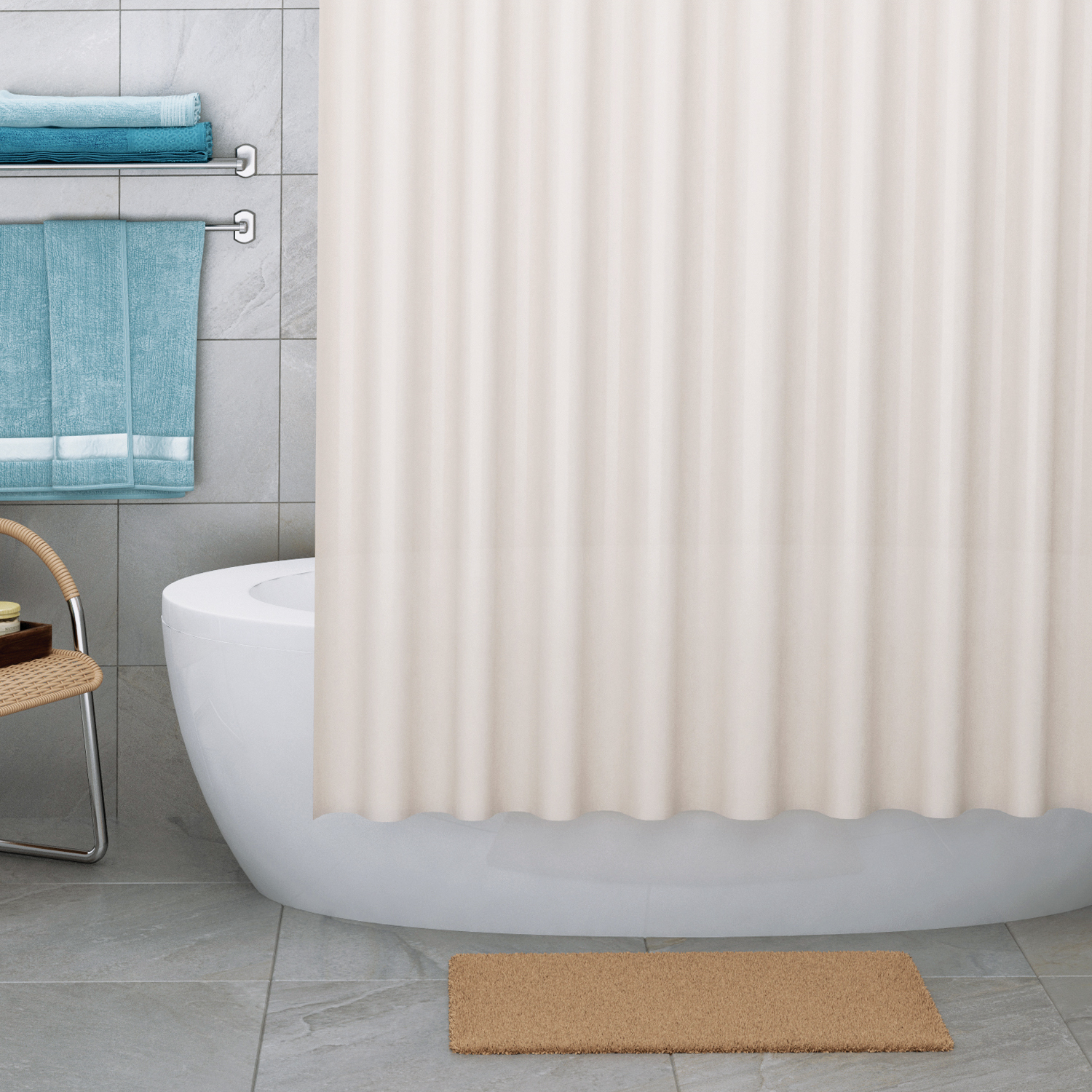 Штора для ванной WasserKRAFT Vils SC-10101