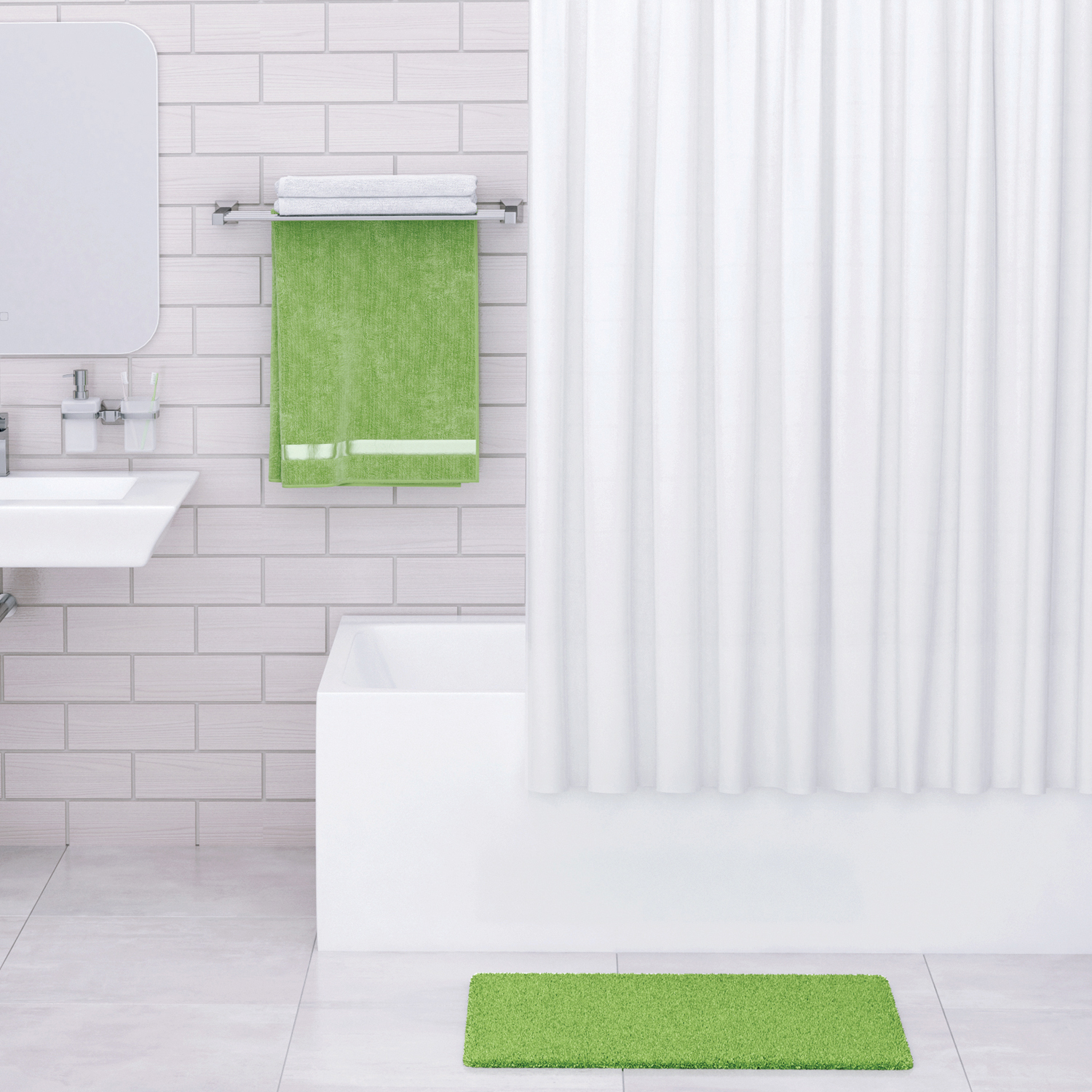 Штора для ванной WasserKRAFT Vils SC-10201