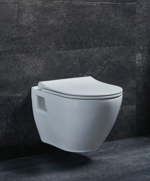 Подвесной безободковый унитаз с сиденьем микролифт beWash Vettern 82323201