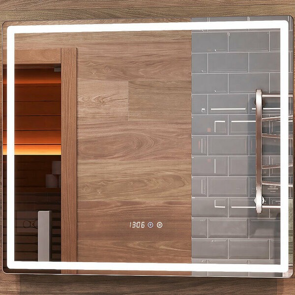 Зеркало с подсветкой (80x70) Vigo Geometry Luxe z.GEO.80.Luxe