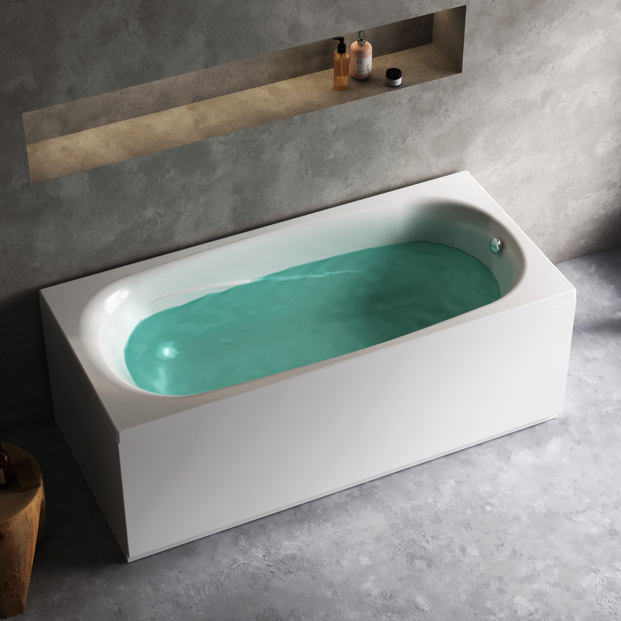 Ванна акриловая (150x70) Damixa Willow WILL-150-070W-A