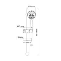 Душевой гарнитур WasserKRAFT A005