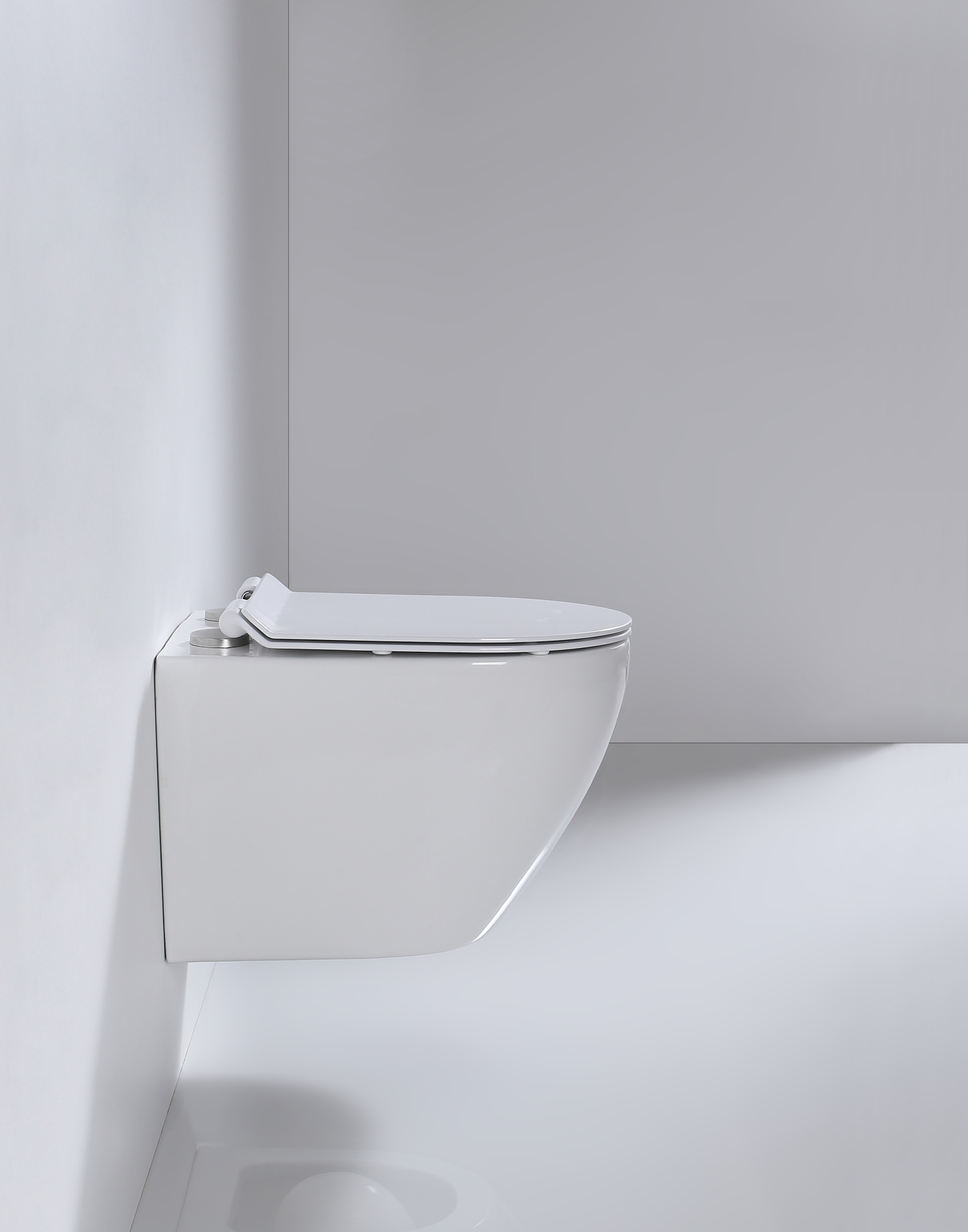 Подвесной безободковый унитаз с сиденьем микролифт beWash Minimal BKWHR003480