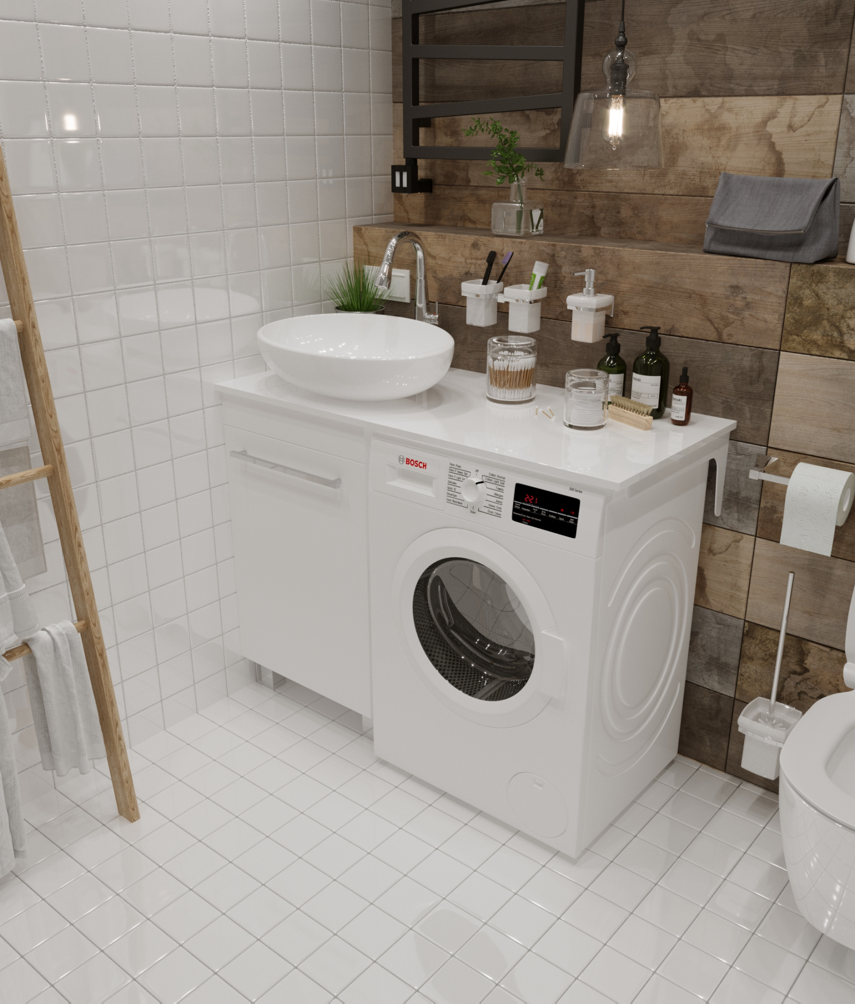 Столешница под стир.машину 1Marka Wash 110 Ц0000004097