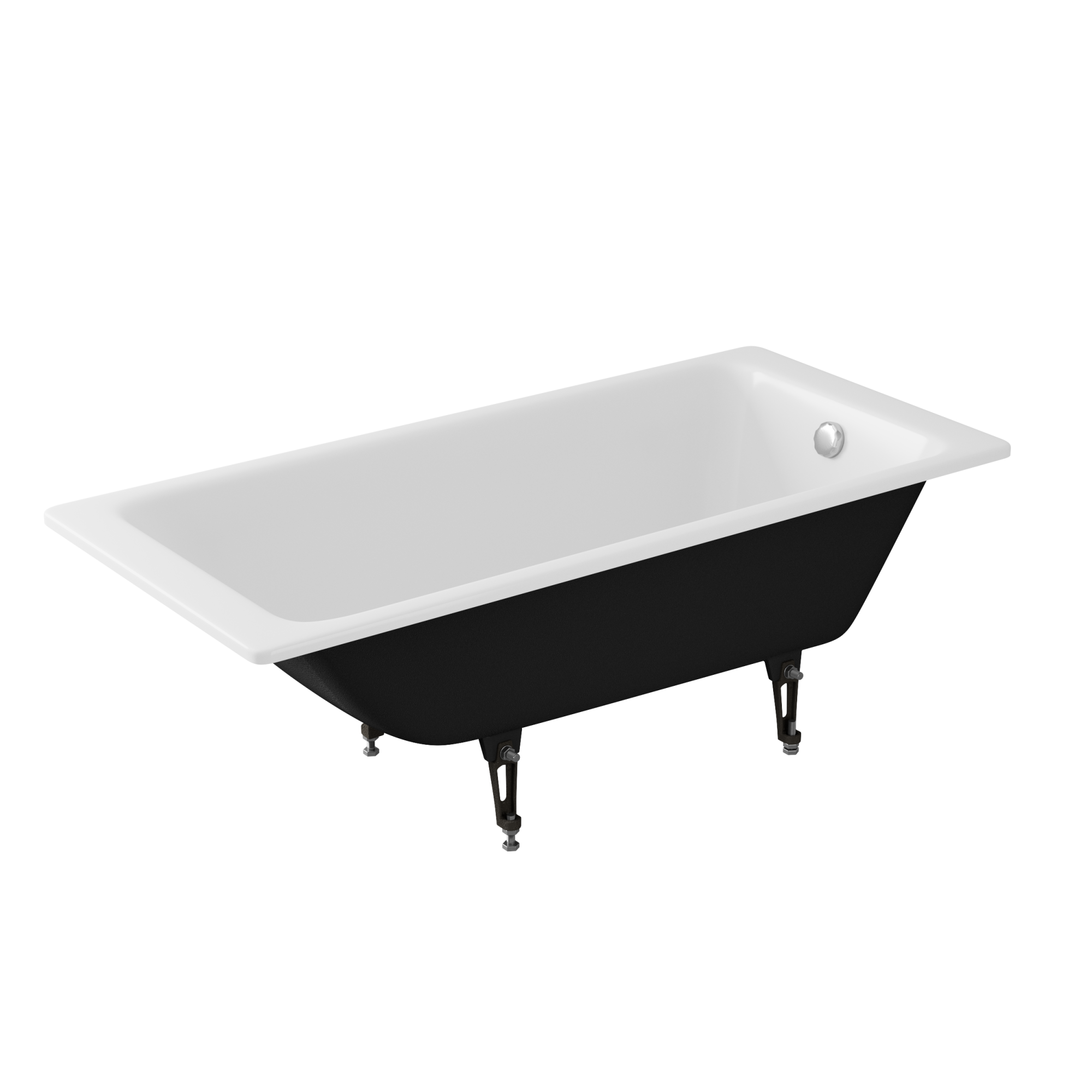 Ванна чугунная (160х70) Delice Parallel DLR220504R