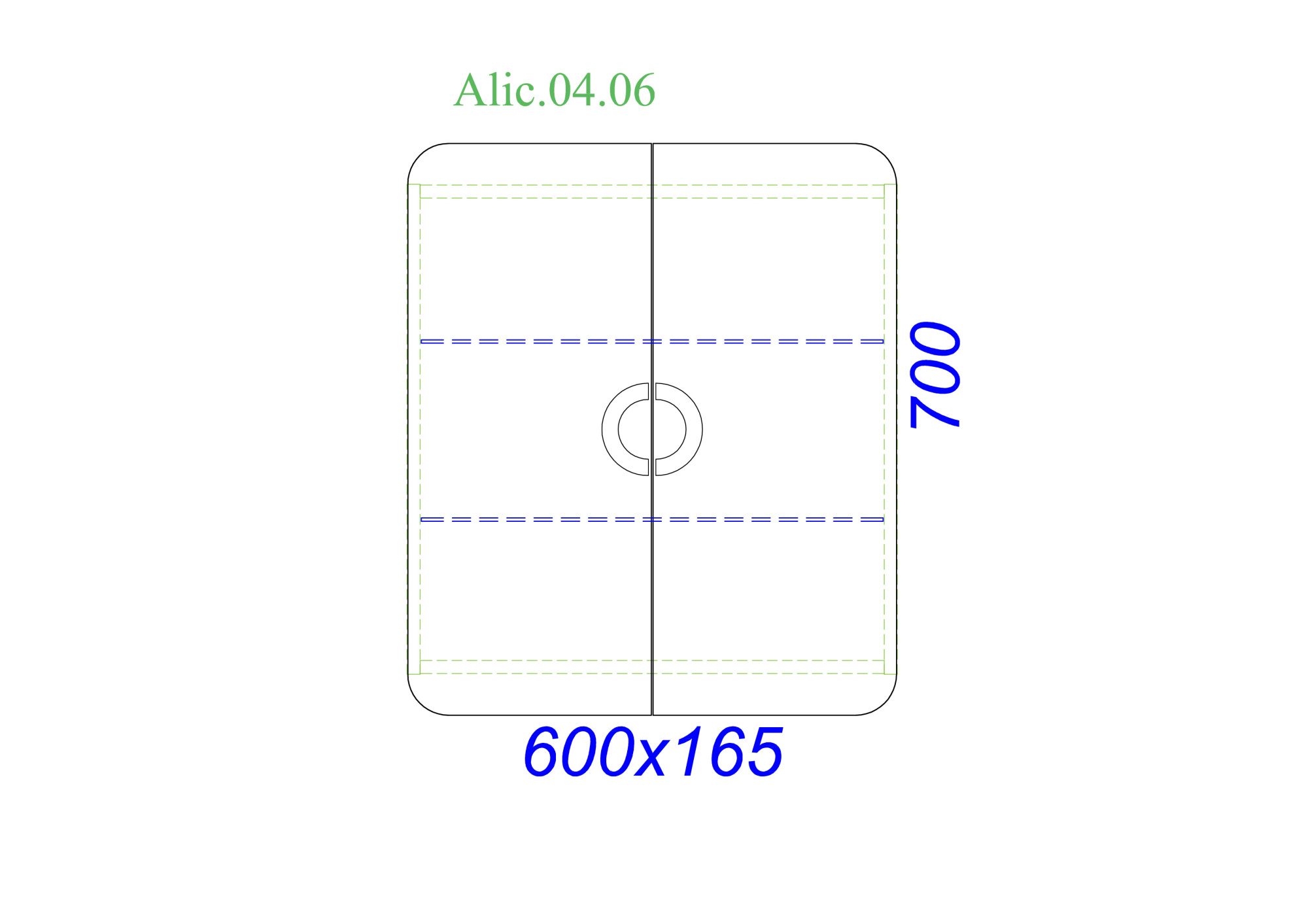 Зеркало Aqwella Аликанте 50 Alic.02.05